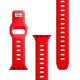 7. 3mk Silikon- Watch für Apple Watch 38 / 40 / 41 mm – Rot