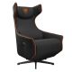 COUGAR CGR-MGS-ORB Gaming-Sofa mit gepolstertem Sitz, Schwarz