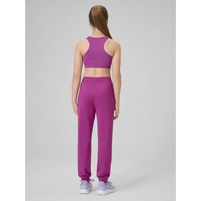 2. Sport-Jogginghose für Mädchen 4F 4FJRSS26TFTRF1458-53S