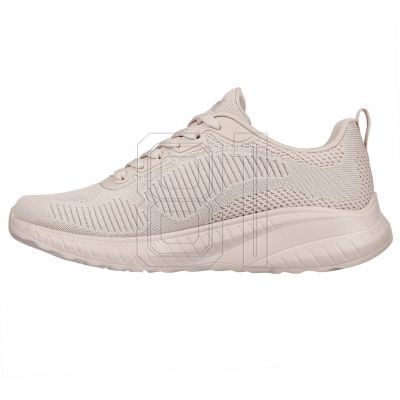 9. Skechers Memory Foam BOBS Squad Chaos W 117209 NUDE Schuhe