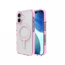 ZAGG Santa Cruz Snap MagSafe Case für iPhone 17 – Transparentes Pink
