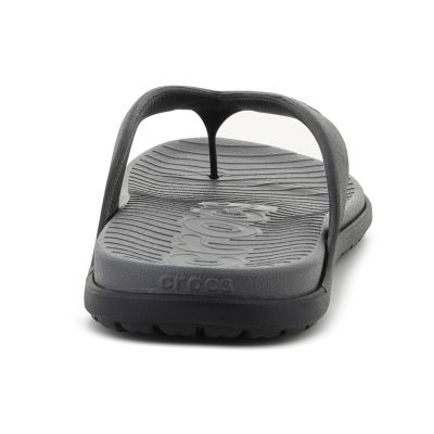 5. CROCS COAST FLIP SCHWARZ/SCHIEFERGRAU 212035-0DD