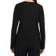 4. Damen-Langarmshirt 4F F639 Tiefschwarz 4FWMM00TLONF639 20S