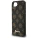 6. Guess Peony Script Logo MagSafe iPhone 16e Hülle Schwarz