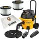 2. DeWALT DWV905MKIT-QS 38L Zylindersauger Nass- und Trockensauger 1400W Staubbeutel