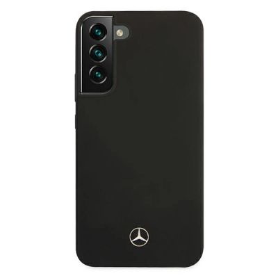 3. Mercedes Silicone Line Case für Samsung Galaxy S22+ - Schwarz
