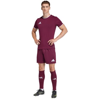 6. Herren-Shorts adidas Entrada 26 in Burgunderrot JZ2514