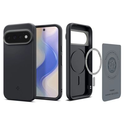 7. Spigen Nano Pop MagSafe Hülle für Google Pixel 11 Pro – Schwarz und Grau