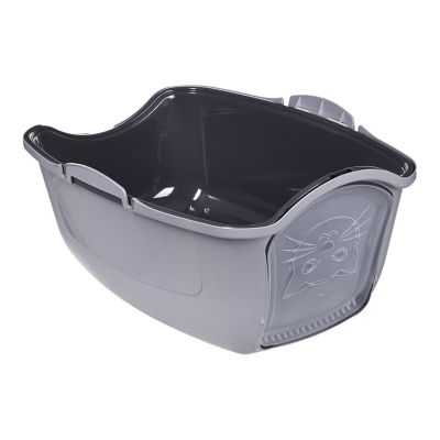 16. DIAMENTIQ BAYA Katzentoilette hellgrau/dunkelgrau - Katzentoilette