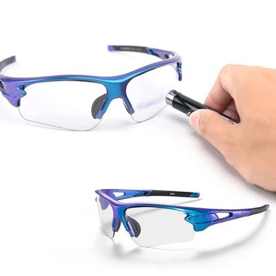 2. Rockbros 10069 Photochrome UV400 Fahrradbrille - Blau