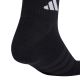 4. adidas Cushioned Sportswear Ankle 3P Socken, schwarz KC9633