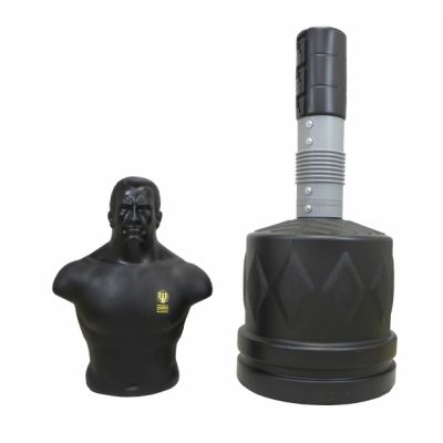 4. Freistehende verstellbare Schaufensterpuppe MASTERS BOX-MAN schwarz