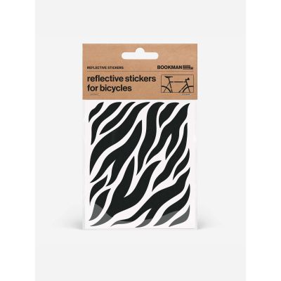 2. BOOKMAN Reflektierende Aufkleber Zebra-Aufkleber