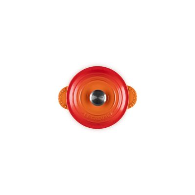 4. Le Creuset 41110180900460 COCOTTE Topf 18 CM rot
