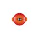 4. Le Creuset 41110180900460 COCOTTE Topf 18 CM rot