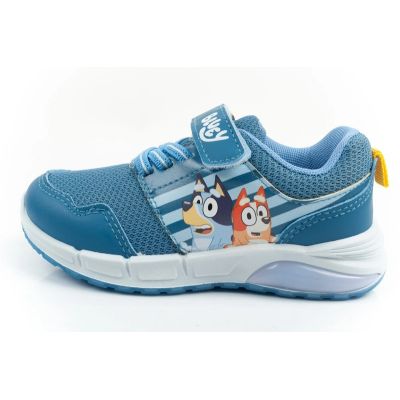 2. Leomil Kinder-Sportschuhe Bluey Sneakers, leicht, mit Klettverschluss, LED, blau