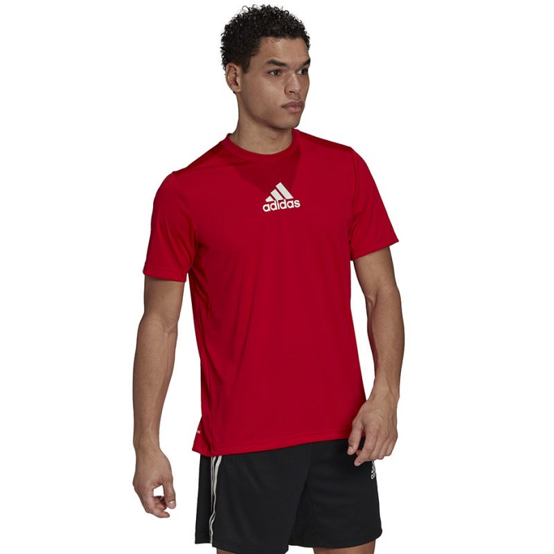 3. adidas Primeblue Designed To Move Sport 3-Streifen Tee M GM4318