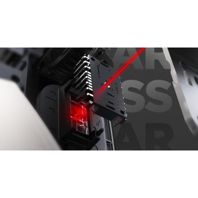 14. HATOR Quasar 3 Ultra 8K Kabellose Gaming-Maus, beidhändig bedienbar, Funkfernbedienung + Bluetooth + USB Typ-A, optischer Sensor mit 30.000 DPI