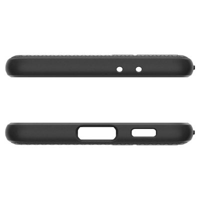 7. Spigen Liquid Air Hülle für Samsung Galaxy S21 – mattschwarz