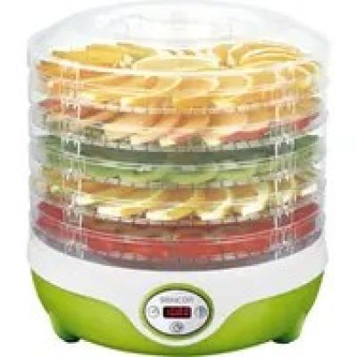 12. Sencor SFD 851GR Dörrgerät, hellgrün, transparent, 240 W