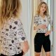 4. Rockbros 15110005005 Damen-Radtrikot Kurzarm Größe L - Weiß