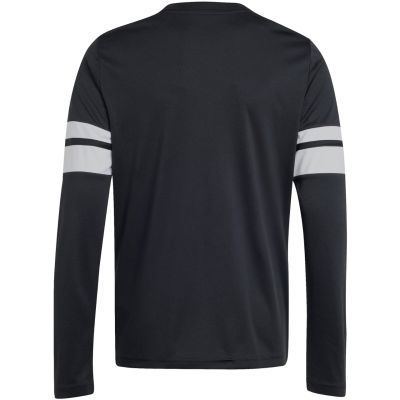 12. adidas Squadra 25 Langarmtrikot für Kinder Schwarz-Weiß JJ0047