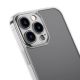 6. Baseus Frosted Glass Case Cover für iPhone 13 Pro Max Hardcover mit Gelrahmen Transparent (ARWS000802)