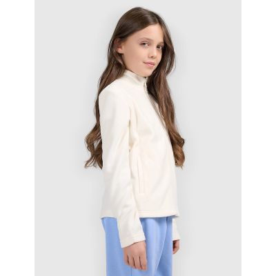 3. Normales Fleece ohne Kapuze für Mädchen 4F 4FJRSS26TFLEF507-11S
