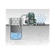 2. Metabo 600973000 Wasserpumpe 1300 W Verdrängerpumpe 4,8 bar 4500 l/h
