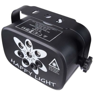 3. LIGHT4ME PARTY LIGHT 1 – LED-Effekt, Disco-Laser-UV-Beleuchtung