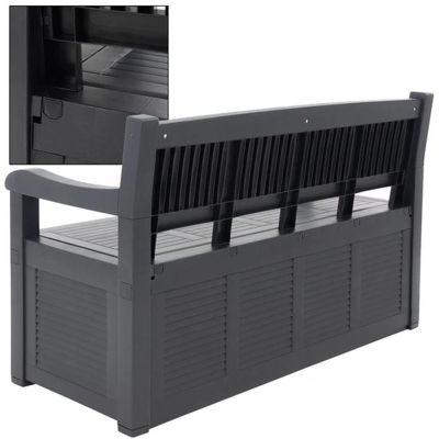 53. Gartenbank 2-in-1 130x60x85cm