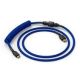 7. Glorious Gaming GLO-KB-ACC-CBL-COIL-CBLU Tastatur-/Mauskabel Blau 1,4 m