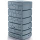 2. Regenwassertank Tower Stone 350L Glattgrau