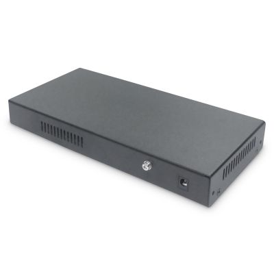 7. Managed L2-Switch mit 8 Gigabit-PoE-Ports und 2 SFP-Ports