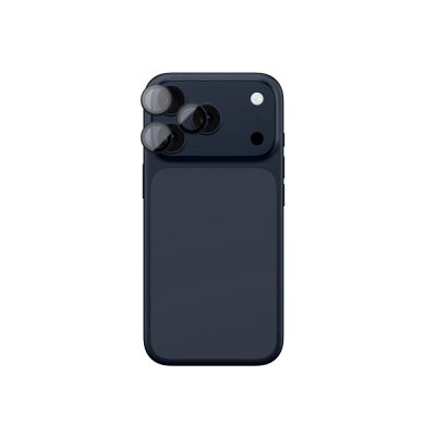AmazingThing Saphir-Kameraglas für iPhone 17 Pro / Pro Max – mit blauem Rahmen