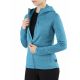 Damen-Sporthoodie Viking Jukon Hoodie Lady, schnelltrocknend, türkis (730/23/0900/70)