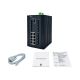4. LevelOne Industrial L2+ Managed Switch 20-Port/IP40+DIN 2,5 Gbit/s