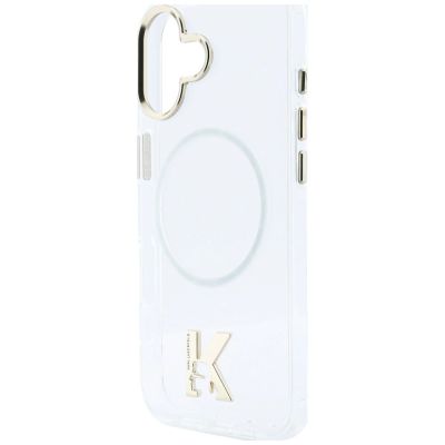 6. Karl Lagerfeld IML K Head Logo MagSafe Hülle für iPhone 17 - Transparent