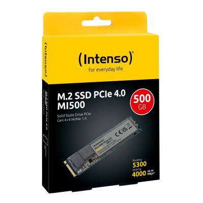 5. M.2-SSD 500 GB Intenso MI500 NVMe PCIe 4.0 x 4