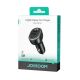5. Joyroom JR-CCD04 30W 2x USB-C USB-A Autoladegerät mit Display - Schwarz