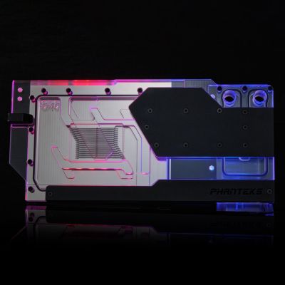6. Phanteks Glacier G40 Wasserkühler + Rückplatte