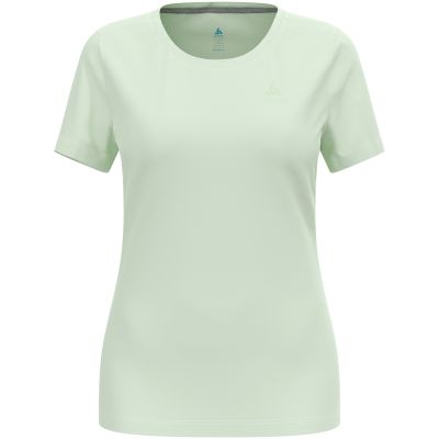 Damen-T-Shirt Odlo F-DRY mit Rundhalsausschnitt, kurzärmelig, grün