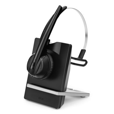 4. EPOS IMPACT D 10 Telefon – EU II Kabelloses On-Ear-Headset mit Kopfbügel, Büro/Callcenter, Schwarz