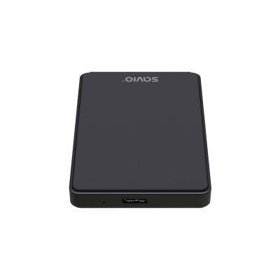 6. SAVIO Externes Gehäuse für 2,5"-HDD/SSD, USB 3.0, AK-65