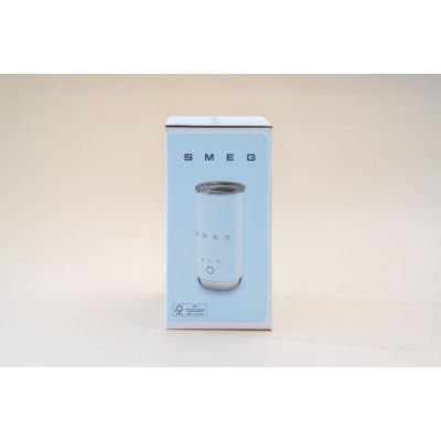22. Smeg MFF02PBEU Milchaufschäumer/Milchwärmer, automatischer Milchaufschäumer/Milchwärmer, blau