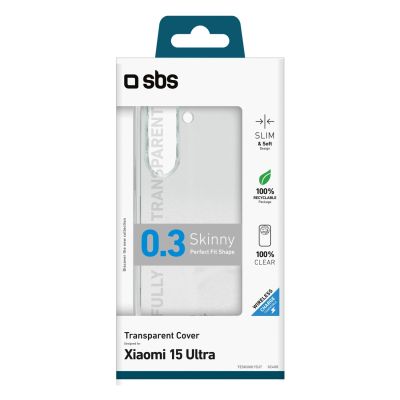 2. SBS Skinny Cover für Xiaomi 15 Ultra – transparent