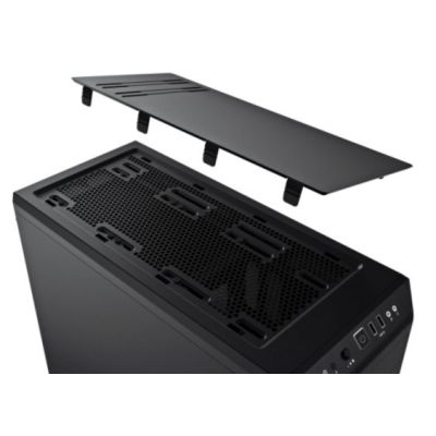 7. BE QUIET! Pure Base 600 BG022 Gehäuse (ATX, Mini-ATX, Mini-ITX; Schwarz) (Steckdose)