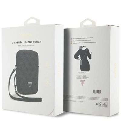5. Guess Zip 4G Dreieckstasche - schwarz