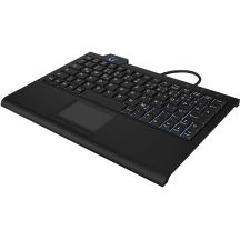 KeySonic KSK-3210ELU (DE) Tastatur Home USB QWERTZ Deutsch Schwarz