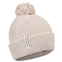 Salomon Pompom Beanie LC2937600 Grau OSFA